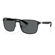 Ray-Ban Sonnenbrille RB3721 002/B1 (Glasfarbe: polarisiert dunkelgrau) schwarz - 1 Brille